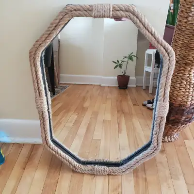 Rustic Heavy Duty Decorative Mirror, View more