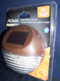 NEW Solar LED Lights, Baxia, Noma