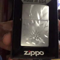 Lotus flower zippo lighter