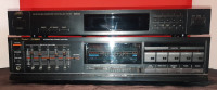 Fisher CA-857 Integrated Stereo Amplifier (1986) & JVC Tuner
