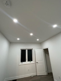 led potlights inside and outside 