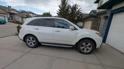 Acura MDX 2012 Elite Package AWD Private Sale Exterior: Aspen White Pearl Interior: Ebony No hail da...