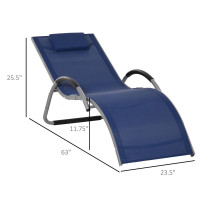 Outdoor lounge chair 
