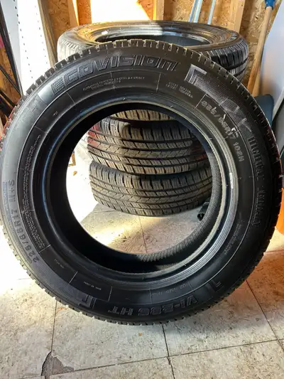 I am selling a set of four ECOVISION VI-286 HT tires, size 225/65R17. These tires are in very good c...