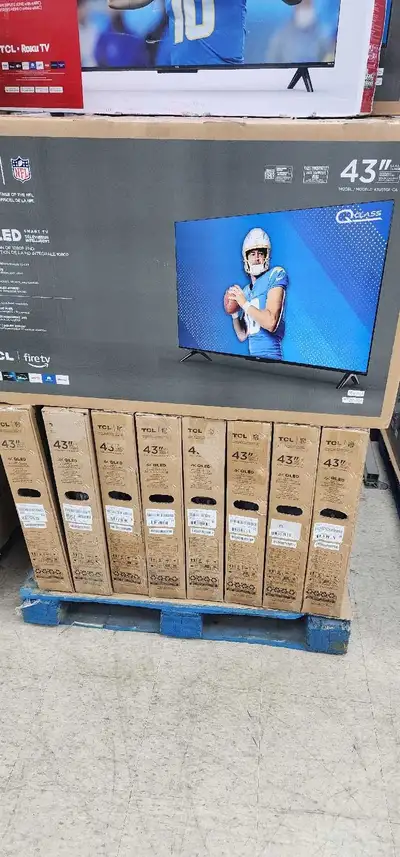 QLED TV SALE! 43" TCL QLED 4K SMART FIRE TV , View more