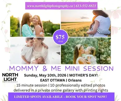Mommy & Me Mini Photography Sessions!, View more