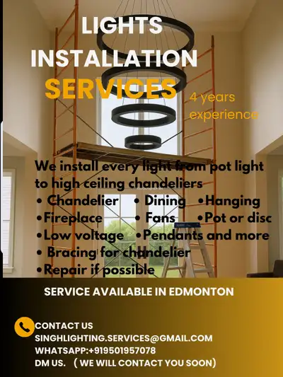 Lights Installation Services, View more