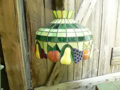 très belle lampe de style Tiffany # 12755, View more