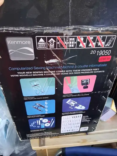Older Kenmore sewing machine., View more