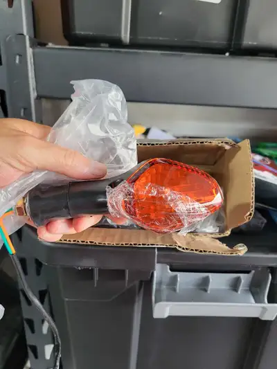 I have various new LED motorcycle turn signals available. These lights are brand new and ready to in...
