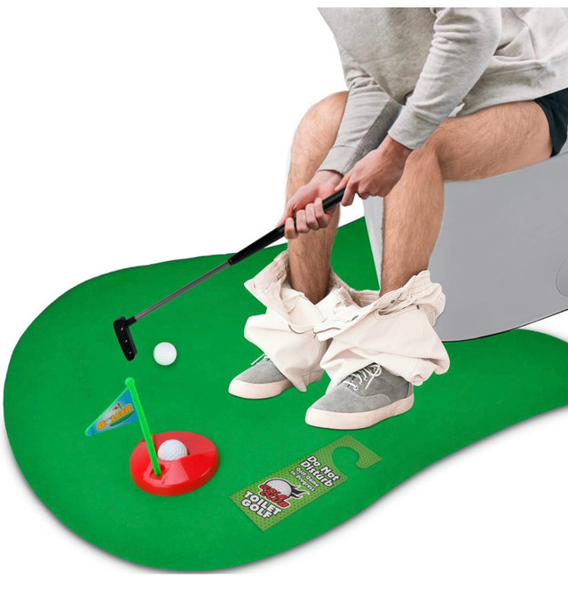 New Gift for Him Toilet Golf Gifts for Men Birthday Fathers Day  in Other in Markham / York Region