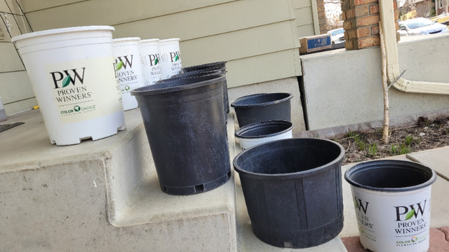 varies plant pots in Plants, Fertilizer & Soil in Calgary - Image 2