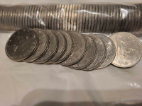 Canadian Nickel dollar coins