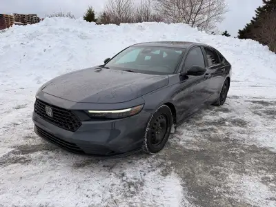 2023 Honda Accord Hybrid Sport Meteoroid Grey Metallic 70,312km all highway kilometers and will incr...