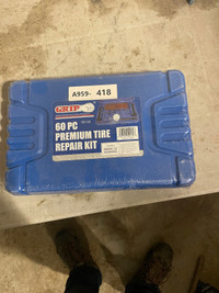 New grip 60 piece tire repair kit