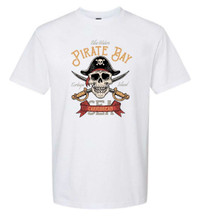 Pirate Bay Blue Waters Tshirt, Caribbean Sea Shirt 