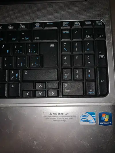 HP laptop, no hard drive no memory, View more