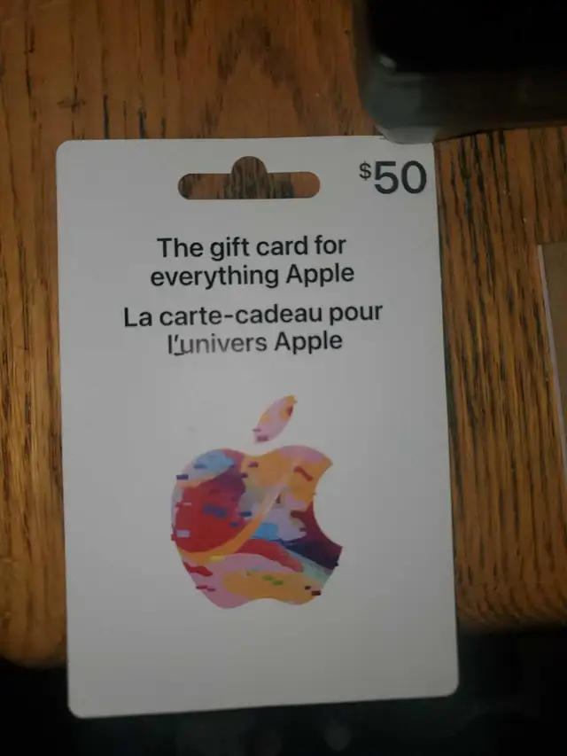 Brand new Apple Gift cards-3 identical ones