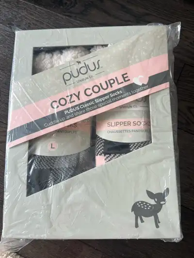 NEW pudus classic slipper socks 2 pairs , View more