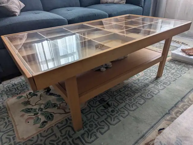 Classic IKEA divider coffee table.  in Coffee Tables in Truro - Image 4