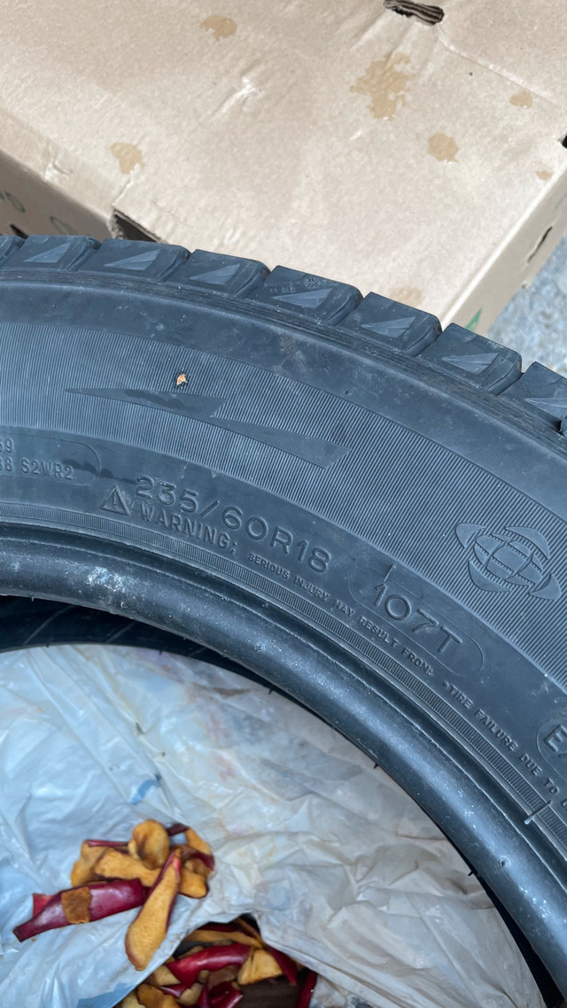 Set of 4 - 18inch Michellin Latitude Winter Tire in Tires & Rims in City of Toronto