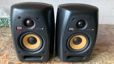 KRK VXT4 powered monitors, View more