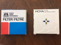 Hakuba UV 46mm -  Hoya PL Filter 46mm Special Effect *like new*