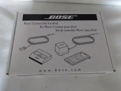 Bose Wave Connect Kit for iPod New in Box, View more
