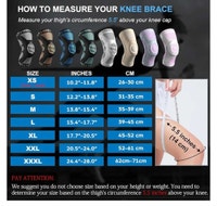 Neenca Knee Brace Dark / light Blue Size L Hamilton Ontario Preview