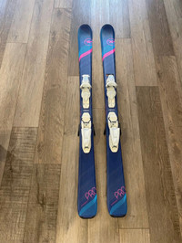 Jr. Rossignol Skis 128cms with bindings