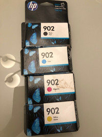 HP 902 printer ink - black and colour