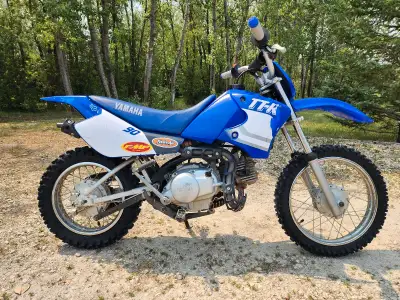 -GREAT CONDITION -90CC -3 SPEED SEMI AUTOMATIC -NEWER DUNLOP GEOMAX MX 53 FRONT AND REAR -STARTS,RUN...