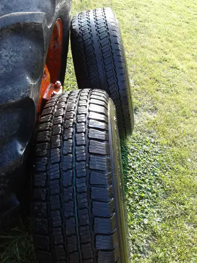 One tire is New & other is used They are both 16 inches Asking $120 for both obo We're ten minutes f...