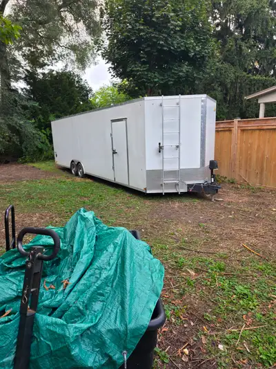 30' trailer, car carrier.