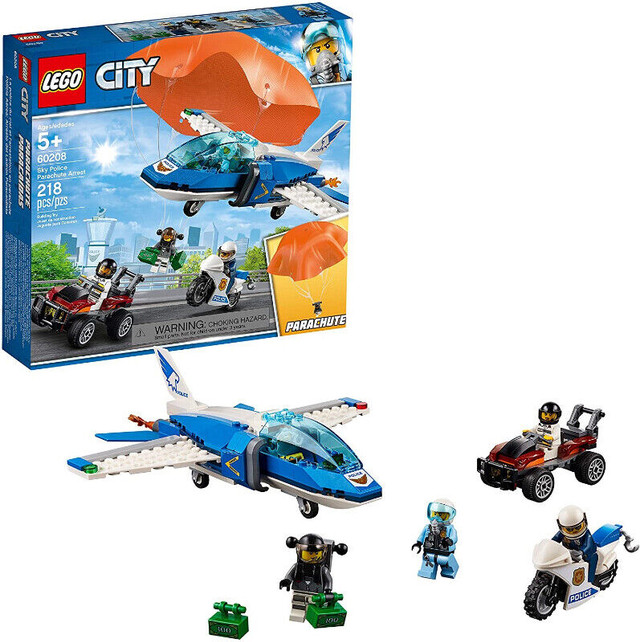 LEGO® City- L'arrestation en Parachute NEUVE SCÉLLÉE dans Jouets et jeux  à Longueuil/Rive Sud - Image 4
