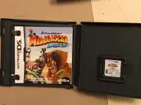 NINTENDO DS VIDEO GAMES - MADAGASCAR   BEN 10