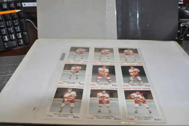 MONCTON GOLDEN FLAMES AHL TEAM SET w / MIKE VERNON & JOEL OTTO + in Arts & Collectibles in Victoriaville - Image 9