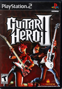 PS2 GUITAR HERO II GAME