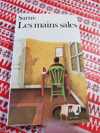 Les mains sales, Jean-Paul Sartre, Folio, seulement $5.00
