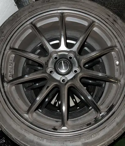 Selling my set of Superspeed RF03 with Firestone Indy 500 tires. Wheel specs: 18x8.5 5x112 ET 35 CB...