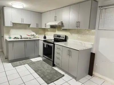 Two bedroom basement for rent available from 1 August