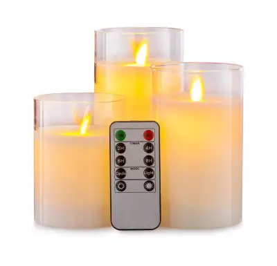 Brand New Condition, packed/not opened 6 Sets available $20 per set, comes with 3 candles and 2 remo...
