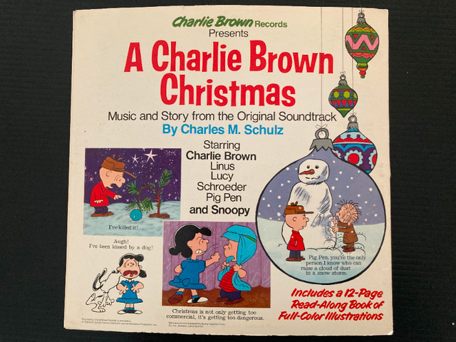 Vintage A Charlie Brown Christmas Vinyl LP Complete Booklet  Exc dans Art et objets de collection  à Ville d’Edmonton - Image 2