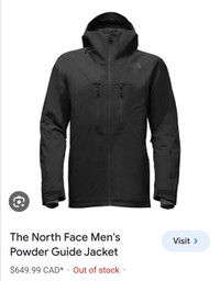 Men's NWT The North Face jacket 
