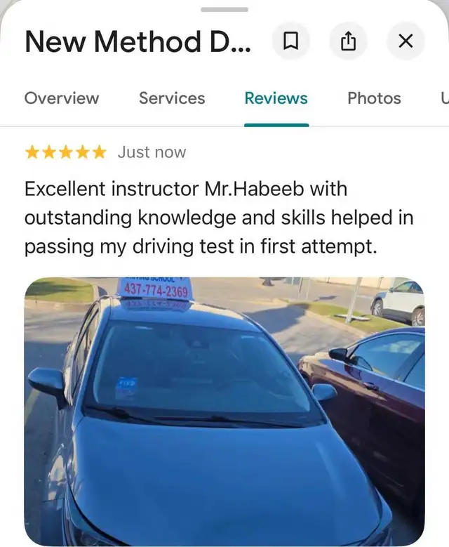 Experienced driving instructor Flexible schedule and rates436100729552906240