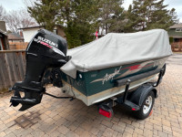 2004 Lund 1700 Angler with 115 fuel injected four stroke Suzuki