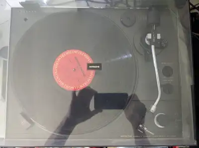 Hitachi Ht-350 direct drive turntable, View more