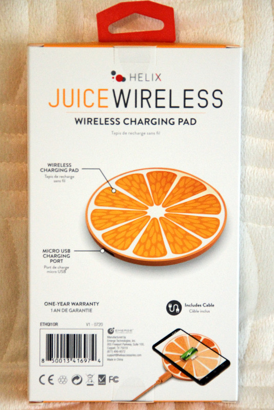 Wireless Charging Pad for Smartphones – Juice Wireless (Helix) in Cell Phone Accessories in Woodstock - Image 2