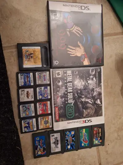 Nintendo DS and gba games, View more