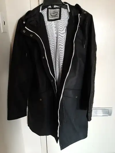 Levi's Women's Hooded Faux-Leather Parka Coat sz XXL, View more
